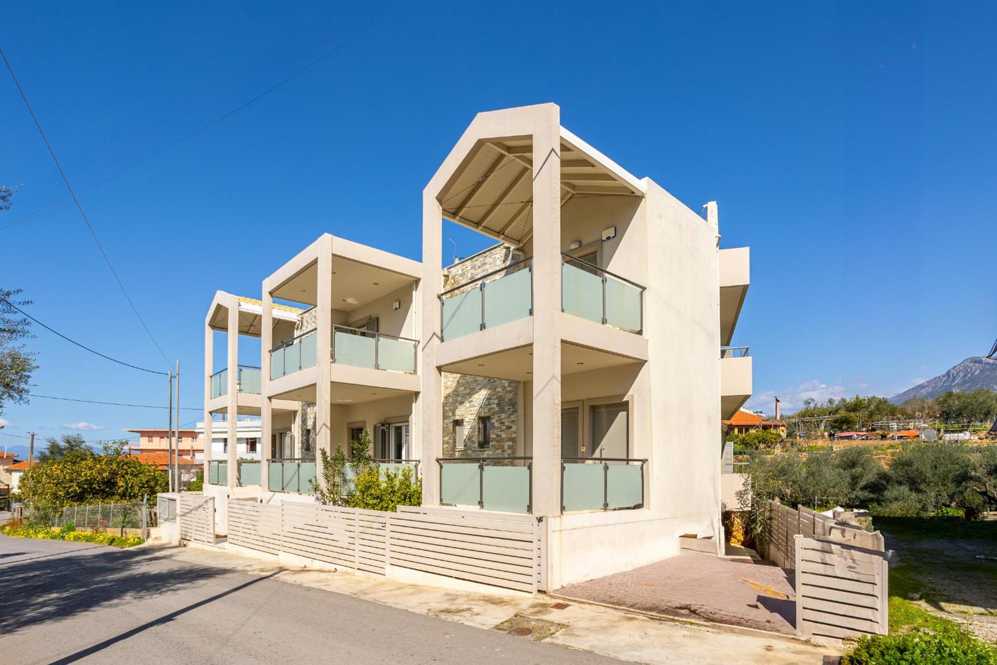 Avia Blue Maisonettes - Messinia Gulf Retreat Exteriör bild